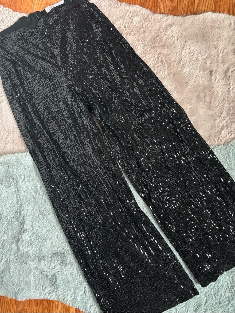 Alexia by alexia armor black sequin pants trousers